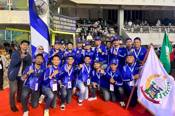 Porpomnas 2022, Dirut PDAM Makassar Beni Iskandar Pimpin Kontingen DPD Perpamsi Sulsel