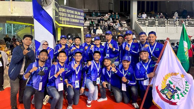 Porpomnas 2022, Dirut PDAM Makassar Beni Iskandar Pimpin Kontingen DPD Perpamsi Sulsel