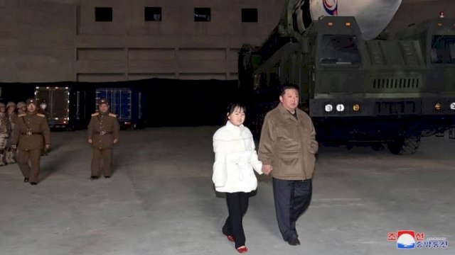 Potret Putri Kim Jong-Un Pertama Kali Muncul di Depan Publik!