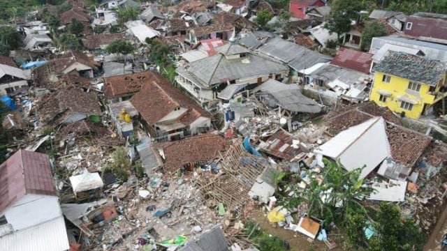 BNPB: Gempa Cianjur Bukan Bencana Nasional