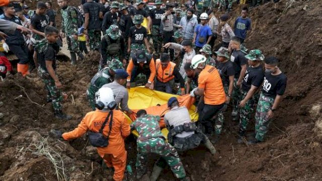 107 Korban Meninggal akibat Gempa Cianjur Belum Teridentifikasi