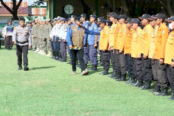 Siaga Bencana Alam, Pemkab Luwu Laksanakan Apel Gelar Pasukan