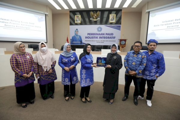 Sambut Bunda PAUD Kota Tarakan, Bunda PAUD Kota Makassar Berbagi Ilmu Ini