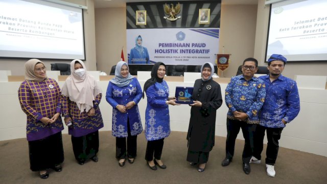Sambut Bunda PAUD Kota Tarakan, Bunda PAUD Kota Makassar Berbagi Ilmu Ini