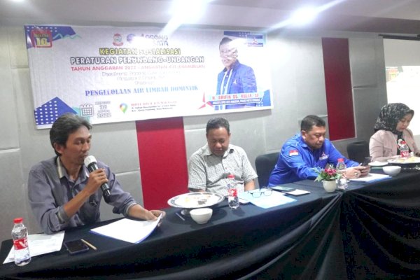 Kurangi Pencemaran, Anggota DPRD Makassar Ajak Masyarakat Kelola Air Limbah Dengan Baik