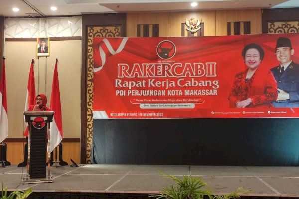 Rakercab II PDIP Makassar, Andi Suhada Optimis Pertahankan Kursi Pimpinan Dewan