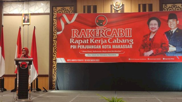 Rakercab II PDIP Kota Makassar