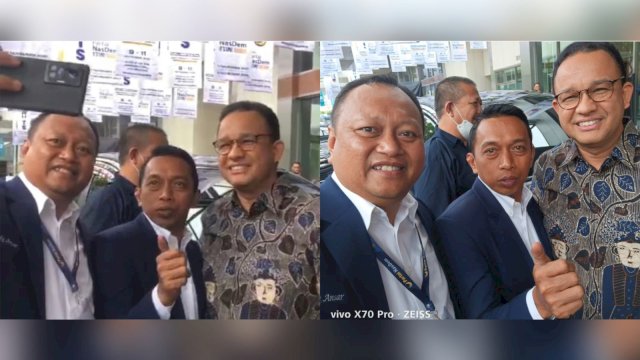 Pengunjung Berebut Swafoto dengan Anies di NasDem UMKM Trade Show