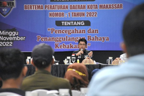 Cegah dan Tanggulangi Kebakaran di Lorong, Legislator NasDem M Yahya: Pemerintah Sudah Siapkan Damtor