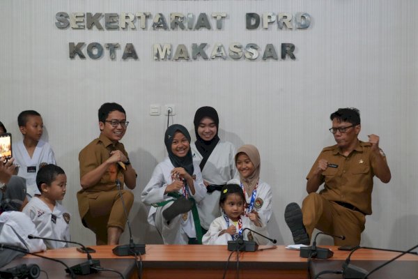 Atlet Taekwondo DPRD Makassar Borong 11 Medali di Unhas Cup 2022