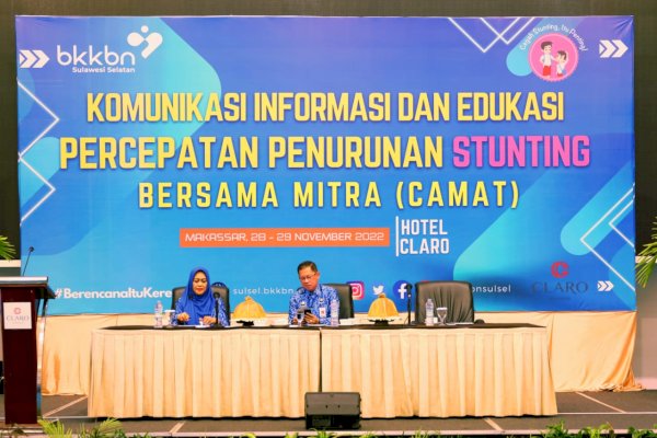 Perkuat Penanganan Stunting, BKKBN Kumpulkan 155 Camat se-Sulsel