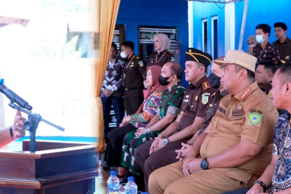 Bupati Maros HAS Chaidir Syam Hadiri Acara Peresmian Rumah Mappadeceng Restorative Justice 