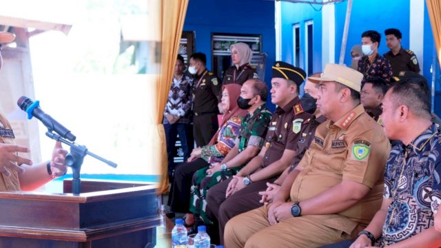 Bupati Maros HAS Chaidir Syam Hadiri Acara Peresmian Rumah Mappadeceng Restorative Justice 