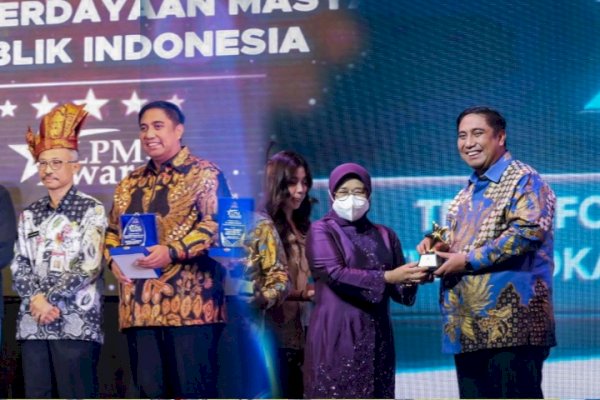 2 Penghargaan Prestisius Tingkat Nasional Diterima Bupati Maros HAS Chaidir Syam dalam Rentang Waktu Sepekan