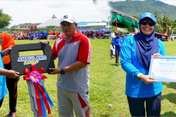 Peringatan Hari Kesehatan Nasional ke-58 Tingkat Kabupaten Maros Dipusatkan Di Camba