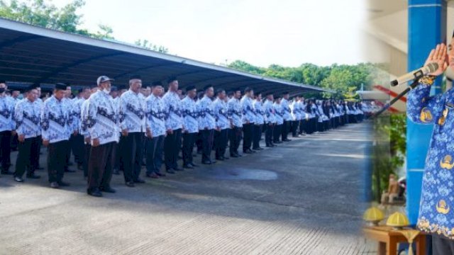 Peringatan HUT PGRI Ke-76 dan Hari Guru Nasional Tingkat Kabupaten Maros