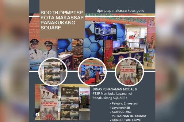 Jangan Sampai Ketinggalan! DPMPTSP Makassar Buka Layanan Pembuatan NIB di Mall Panakkukang