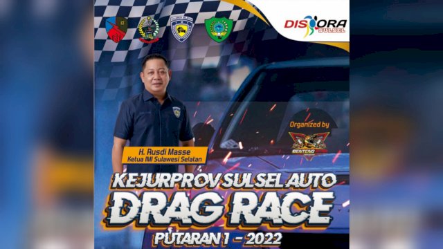 Kejurprov Sulsel Auto Drag Race Putaran 1 2022