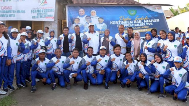 Maros Kirim 215 Atlet Berlaga di Porprov Sulsel