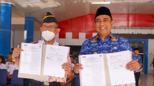 Pemkab Maros dan Poltekbang Makassar Teken MoU, Bupati : Akan Ada Kelas Khusus