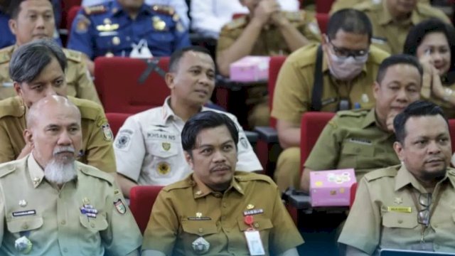 Firman Pagarra Bersama Kepala SKPD se-Makassar Hadiri Rakor Tindak Lanjut Program 2022