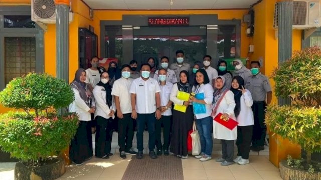 Berada di Kecamatan Manggala, Tim penilai Disuguhkan Kue Tradisional