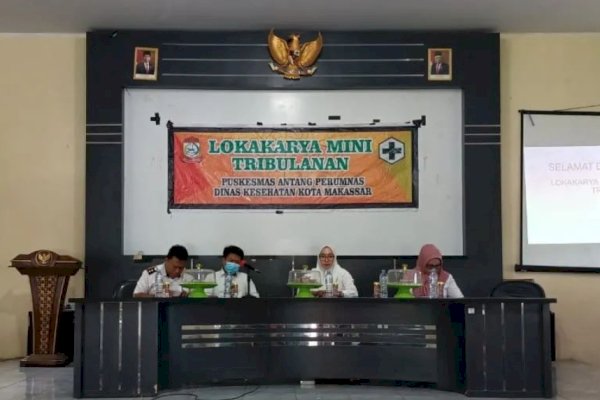Bersama Pemerintah Kecamatan Manggala, UPT Puskesma Antang Gelar Lokakarya
