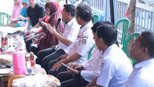 Camat Benyamin Apresiasi Longwis Mutiara Lorient Kelurahan Sudiang Raya