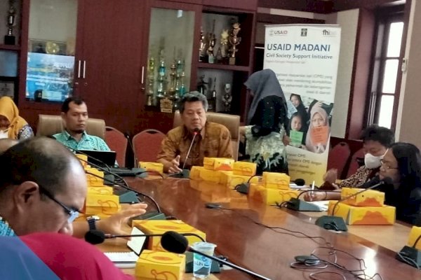 Bappeda Makassar Gelar Monitoring Implementasi Program USAID MADANI