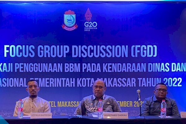 Bappeda Kaji Penggunaan BBM Mobil Dinas OPD Lingkup Pemkot Makassar