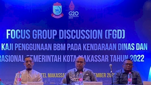 Bappeda Kaji Penggunaan BBM Mobil Dinas OPD Lingkup Pemkot Makassar