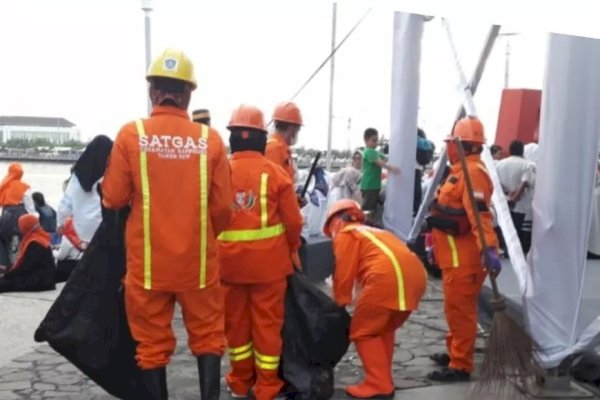 Camat Syaharuddin Kerahkan Satgas Kebersihan Rappoconi Sukseskan Event F8