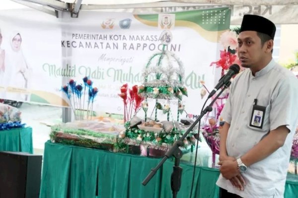 Sekcam Rappocini Rendra Hadiri Maulid Nabi Muhammad SAW 1444 H
