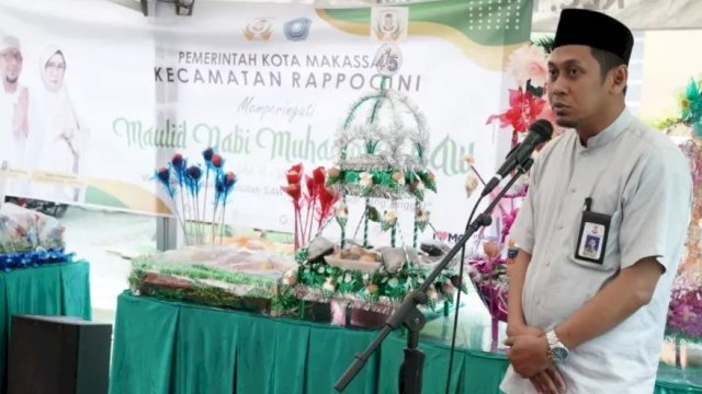 Sekcam Rappocini Rendra Hadiri Maulid Nabi Muhammad SAW 1444 H