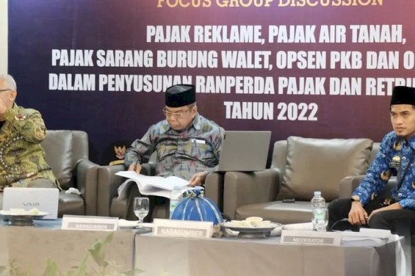 Bapenda Makassar Harap Lewat FGD Pemungut dan Wajib Pajak Sepakati Kerjasama yang Baik