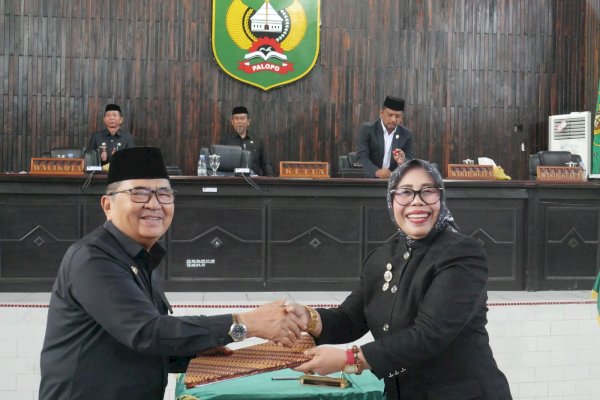 Rapat Paripurna DPRD Palopo dalam Rangka Penetapan Ranperda APBD 2023