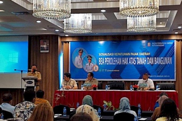 Bapenda Makassar Target Dongkrak Penerimaan Pajak BPHTB Tahun Ini