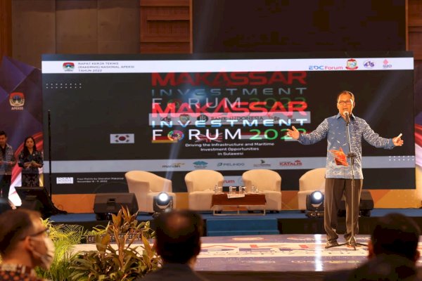 Walikota Danny Buka Makassar Investment Forum 2022
