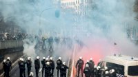 Belgia Kalah, Kerusuhan di Ibu Kota Brussel Pecah