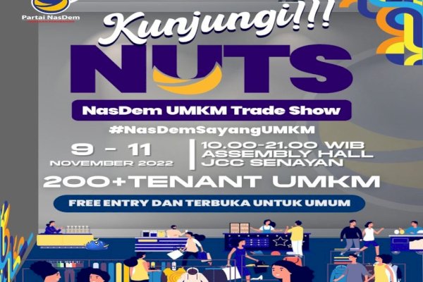 NasDem Siapkan 500 Dosis Vaksin Booster di Area NUTS JCC Jakarta