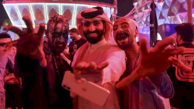 Perayaan Halloween di Arab Saudi.(F-INT)