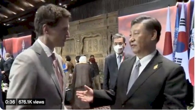 Momen Xi Jinping &#8216;Marah&#8217; ke PM Kanada di KTT G20, Ada Apa?