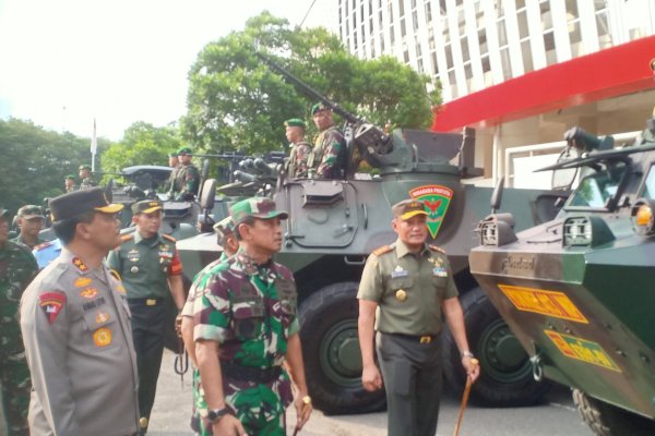 10.800 Personel TNI-Polri Diterjunkan Amankan Pernikahan Kaesang-Erina