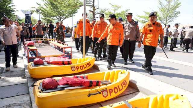 Sigap Hadapi Bencana, Sekda Kota Makassar Minta Sinergitas Personil