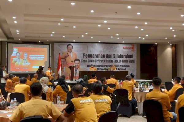 Amsal Sampetondok Minta Anggota DPRD Fraksi Hanura se-Sulsel Bantu DPC dalam Proses Verfak