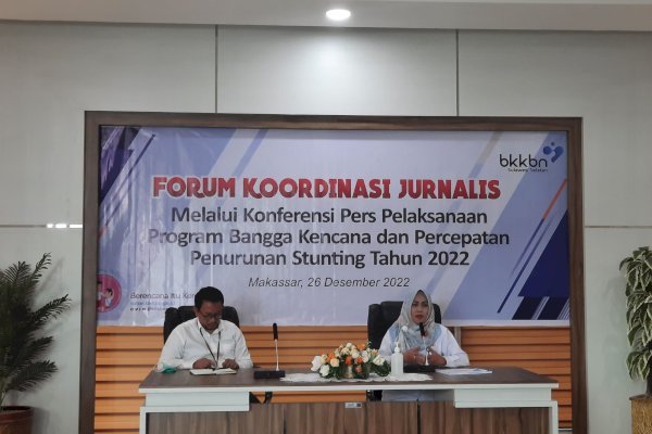 Lewat Forum Koordinasi Jurnalis, BKKBN Sulsel Paparkan Hasil Program Bangga Kencana dan PPS Tahun 2022