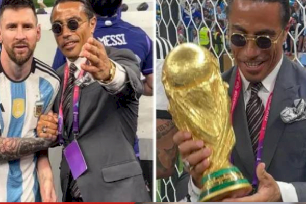 FIFA Selidiki Kasus Salt Bae Masuk Lapangan Selepas Final Piala Dunia 2022