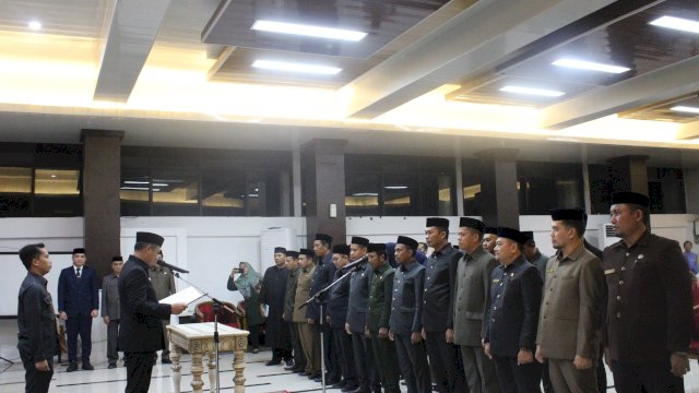 Lantik dan Kukuhkan 28 Pejabat Administrator Takalar, Bupati Syamsari: Kita Lakukan Ini dengan Penuh Kehati-hatian