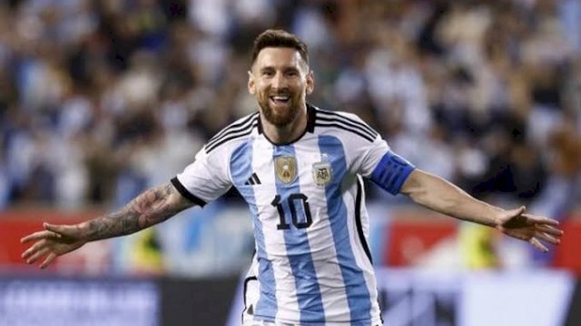 Lionel Messi Tampil Menggila Saat Argentina Hajar Kroasia