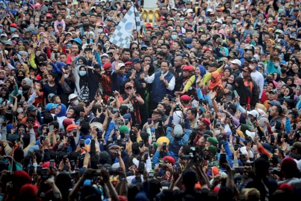 Anies Ungkap Arti Relawan Sesungguhnya: Mereka Yang Bekerja Tanpa Dibayar